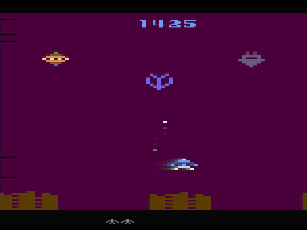 Gameplay of Air Raid for Atari 2600